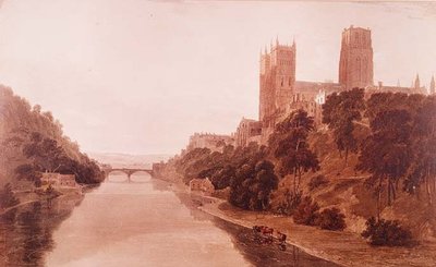 Durham Cathedral by William Daniell